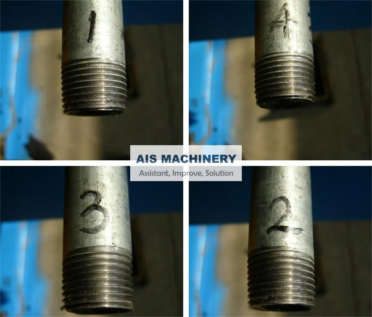 how to thread pipe