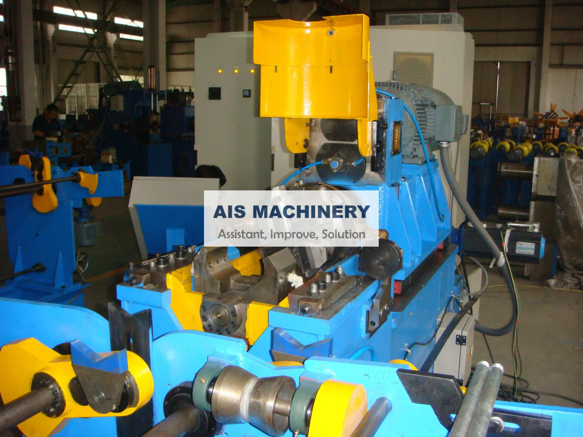 pipe threading machine