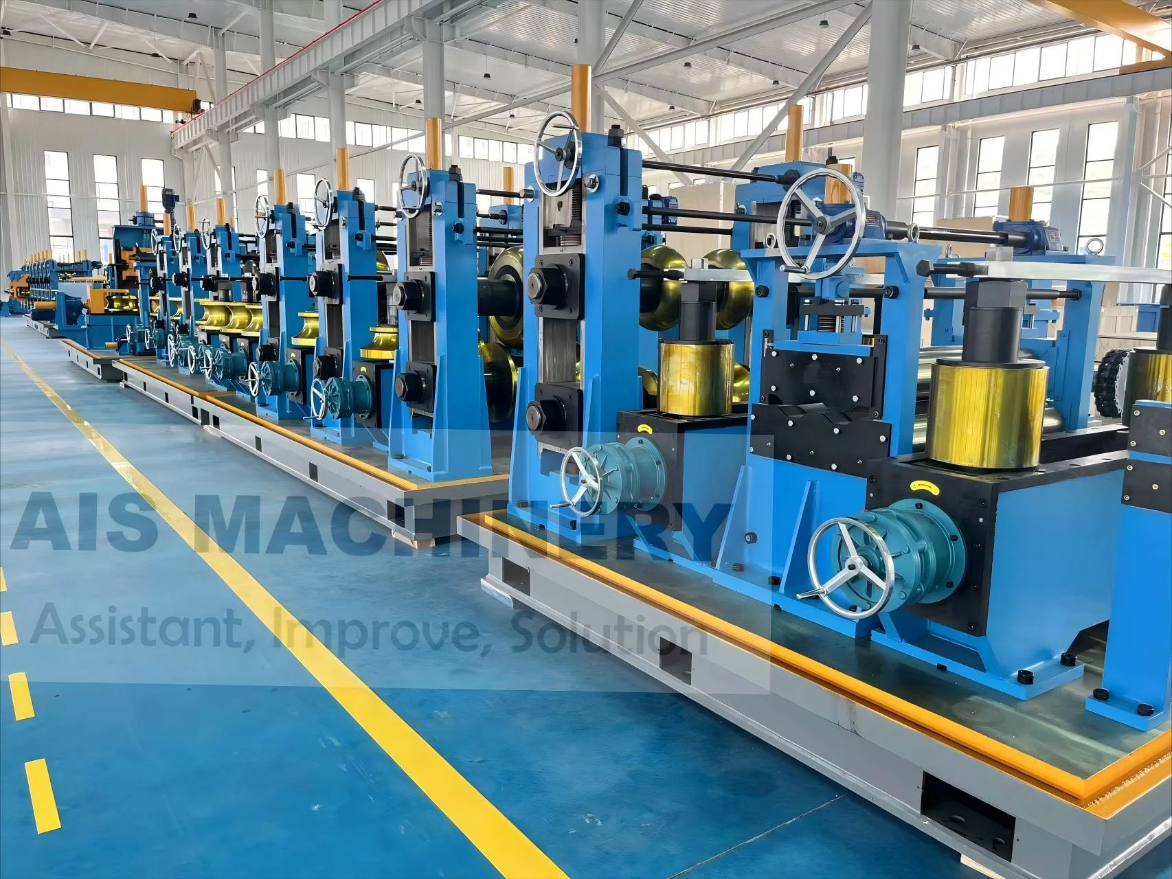 10Inch ERW Tube Mill Delivered to Middle East  AIS Machinery