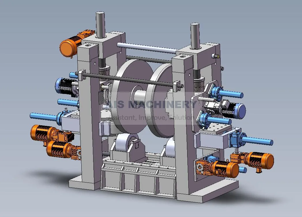 DFT big square pipe machine