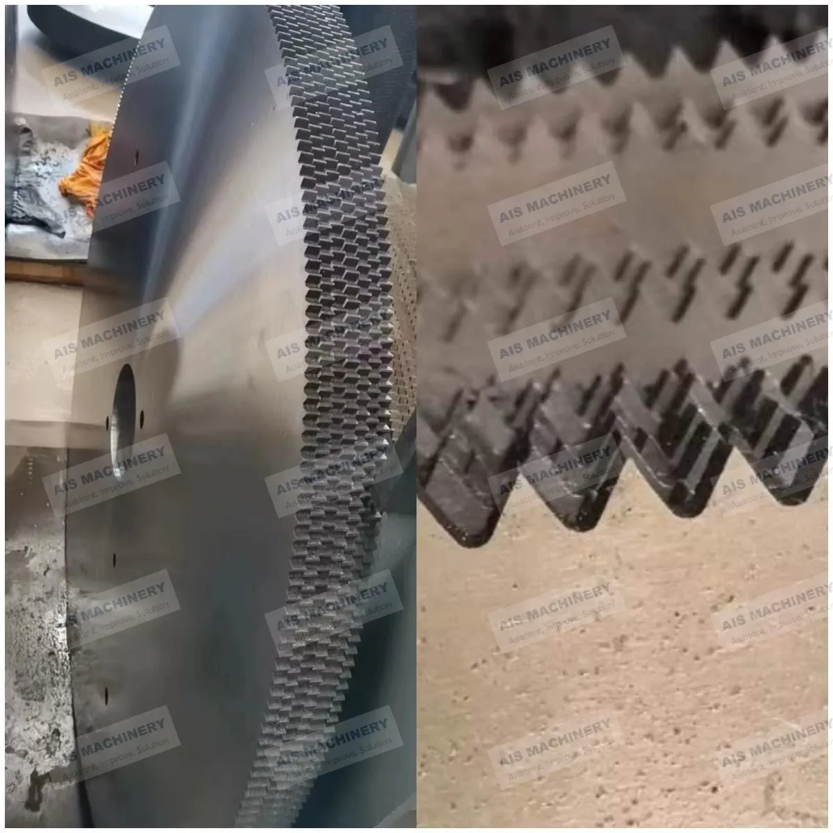 Friction-sawing machine