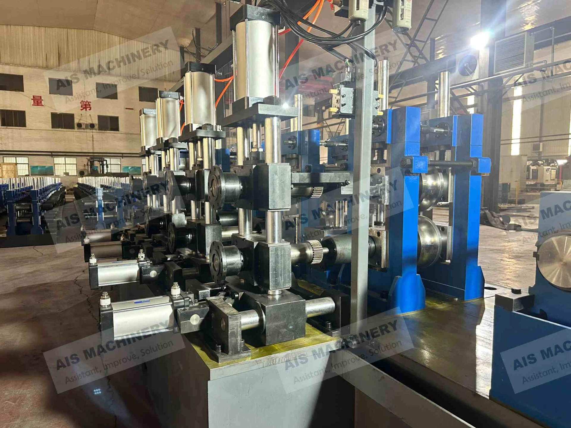 Quick-Change System for Forming & Sizing Section