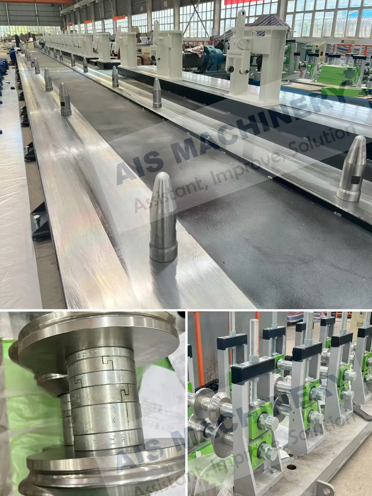 Carbon Steel Edge Frame Forming Line for Solar Panels Carbon Steel Edge Frame Forming Line for Solar Panels